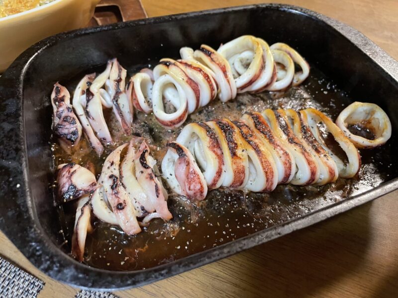 イカ 魚焼きグリル グリルパン